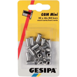 Crous aveugles en mini-pack M5 moyens Gesipa 1 pcs