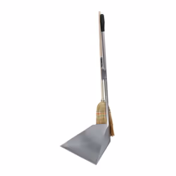 robuste pelle de balayage sur pied pour l'extérieur acier galvanisé manche en aluminium avec poignée en plastique et balai en ...
