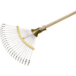 Flora - Balai/râteau professionnel pour feuilles mortes, largeur