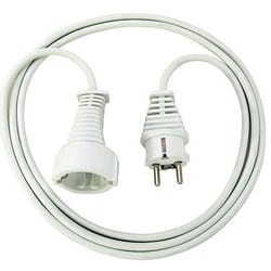 Brennenstuhl 1168430 câble électrique Blanc 3 m