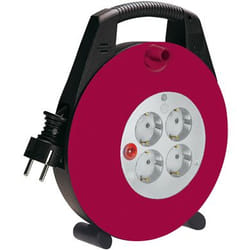 Brennenstuhl Vario Line multiprise 10 m 4 sortie(s) CA Noir, Bordeaux, Gris