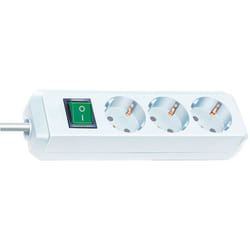 Brennenstuhl 1152320400 multiprise 3 m 3 sortie(s) CA Blanc