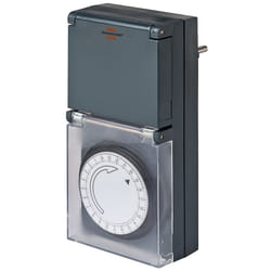 Brennenstuhl 1506460 minuteur électrique Noir Programmateur journalier