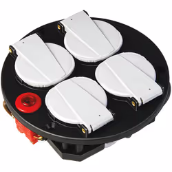 Brennenstuhl 1081080, Noir, Rouge, Blanc, 4 sortie(s) CA, 230 V, 16 A