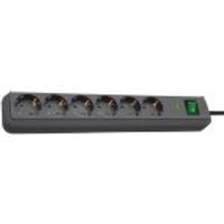 Brennenstuhl Eco-Line Noir 6 sortie(s) CA 1,5 m