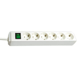 Brennenstuhl Eco multiprise 1,5 m 6 sortie(s) CA Blanc