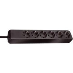 Brennenstuhl Eco-Line Noir 6 sortie(s) CA 1,5 m