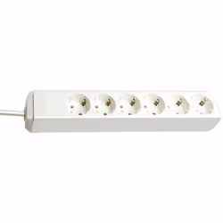 Brennenstuhl Eco-Line, 6 sortie(s) CA, Type H, Blanc, 1,5 m, 330 mm