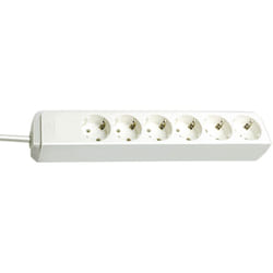 Brennenstuhl Eco-Line Blanc 6 sortie(s) CA 1,5 m