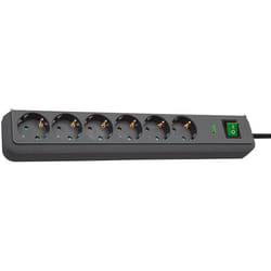 Brennenstuhl 1159700015 protection surtension Noir 6 sortie(s) CA 1,5 m