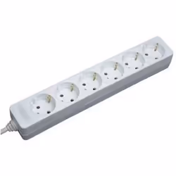 Brennenstuhl 1550620406, 1,4 m, Intérieure, Blanc, CE, 6 sortie(s) CA, 1 pièce(s)