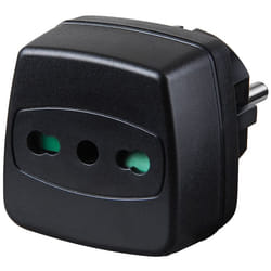 Brennenstuhl Travel Adapter adaptateur de puissance & onduleur Noir