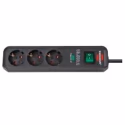 Brennenstuhl 1158810315, 1,5 m, Intérieure, Type F, IP20, Anthracite, 3 sortie(s) CA