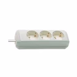 Brennenstuhl Eco-Line, 3 m, Blanc, 3 sortie(s) CA, Blanc