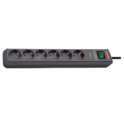 Brennenstuhl 1159710515, 5 m, Intérieure, Type F, IP20, Anthracite, 6 sortie(s) CA