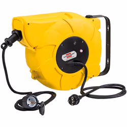 Brennenstuhl 9+2m H07RN-F3G1,5, 11 m, IP44, Plastique, Noir, Jaune, 1 sortie(s) CA, Noir