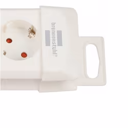 Brennenstuhl 1952200100, 3 m, Intérieure, Courbe, IP20, Blanc, 10 sortie(s) CA