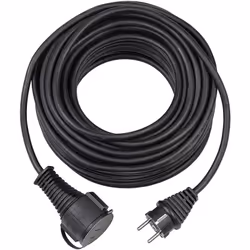 Brennenstuhl 1169900, 25 m, IP44, Noir, 1 sortie(s) CA, Noir