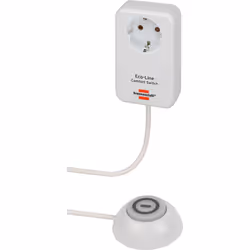 Brennenstuhl 1508220, Boutons, Blanc, Métal, 1 pièce(s), 230 V, 16 A