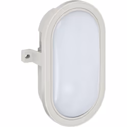Brennenstuhl 1270790, Surface, Ovale, 6400 K, IP44, Blanc