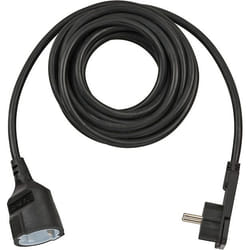 Brennenstuhl H05VV-F3G1.5 multiprise 5 m 1 sortie(s) CA Intérieure Noir