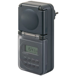 Brennenstuhl 1506706 minuteur électrique Gris Programmateur hebdomadaire
