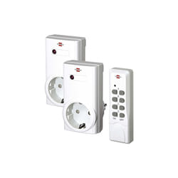 Brennenstuhl - 1507150 rcs 1000 n comfort set de prises, blanc