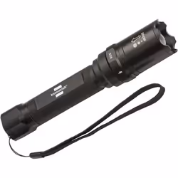 Brennenstuhl 1178600201, Lampe torche, Noir, Métal, Boutons, IP44, LED