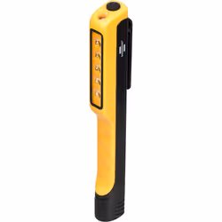 Brennenstuhl 1175990010, Lampe torche, Noir, Jaune, Plastique, Boutons, IP20, LED