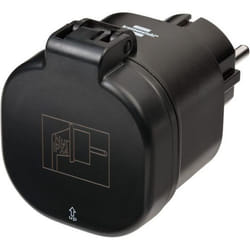 Brennenstuhl 1294860 Prise intelligente 3000 W Maison Noir