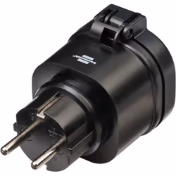Brennenstuhl 1294860 Prise intelligente 3000 W Maison Noir - Vue supplémentaire 4