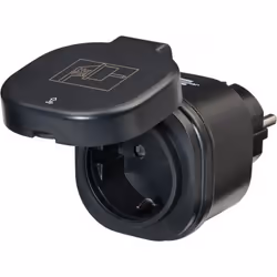 Brennenstuhl 1294860 Prise intelligente 3000 W Maison Noir - Vue supplémentaire 6