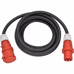 Brennenstuhl 1167630200, 20 m, Extérieure, IP44, Néoprène, Caoutchouc, Noir, Rouge, 1 sortie(s) CA