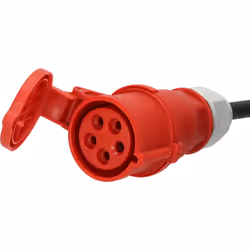 Brennenstuhl 1169370100 multiprise 10 m Extérieure Noir, Rouge