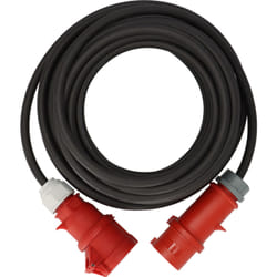 Brennenstuhl 1169390100 multiprise 10 m Extérieure Noir, Rouge