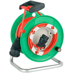 Brennenstuhl 1098550001 multiprise 23 m 1 sortie(s) CA Extérieure Vert, Orange