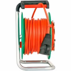 Brennenstuhl 1098550001 multiprise 23 m 1 sortie(s) CA Extérieure Vert, Orange