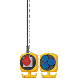 Brennenstuhl 1151960010 unité de distribution d'énergie 4 sortie(s) CA Noir, Bleu, Rouge, Jaune