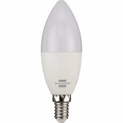 Brennenstuhl 1294870140, Ampoule intelligente, Blanc, Wi-Fi, LED, E14, Multicolore
