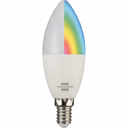 Brennenstuhl 1294870140 éclairage intelligent Ampoule intelligente 5,5 W Blanc Wi-Fi