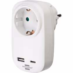 Brennenstuhl 1508210, Blanc, 55 mm, 75 mm, 100 mm, 110 g