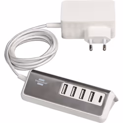 Brennenstuhl 1508230 chargeur d'appareils mobiles Universel Acier inoxydable, Blanc Secteur Intérieure - Vue supplémentaire 6