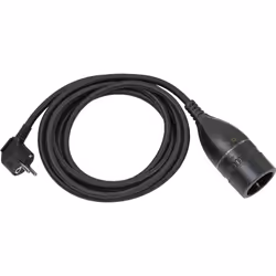 Brennenstuhl 1161830010, 3 m, Prise d'alimentation type E+F, Prise d'alimentation type F