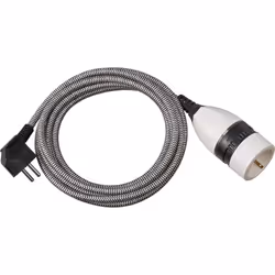 Brennenstuhl 1161830020, 5 m, Prise d'alimentation type E, Prise d'alimentation type F, H05VV-F3G