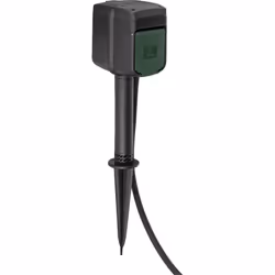 Brennenstuhl 1154540600, Avec fil &amp;sans fil, Wi-Fi, 2400 MHz, Extérieure, Noir, IP44