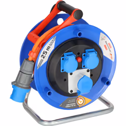 Brennenstuhl 1182690100, 25 m, Extérieure, CEE, CEE, Droit, IP44