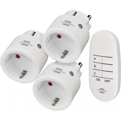 Brennenstuhl 1507070 adaptateur prise d'alimentation Blanc