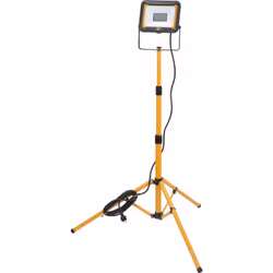 Projecteur de chantier LED JARO avec trépied télescopique réglable 50W - 4400 LUMEN - IP65