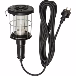 Brennenstuhl 1176420010, Noir, IP54, Plastique, 5 m, Noir, 60 W