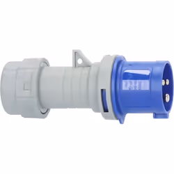 Brennenstuhl 1081010020, Bleu, Gris, 3P, Plastique, IP44, 230 V, 16 A